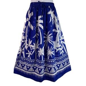 Gypsie Blu Skirt Size Small Blue White